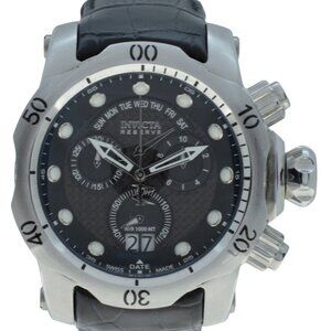 Men's 54mm Invicta Venom Reserve Carbon Fiber 1000M Chronograph Watch Ref: 1540!